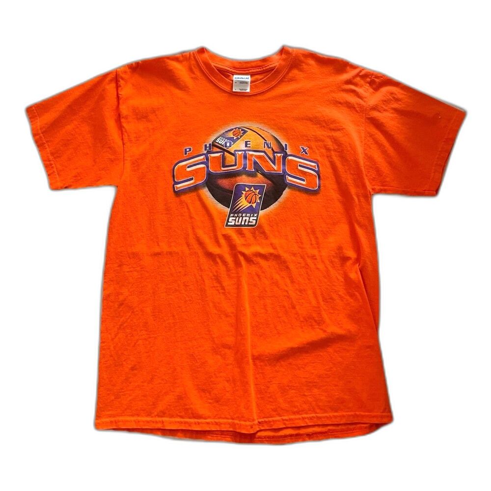 Vintage Phoenix Suns T Shirt Orange L Basketball